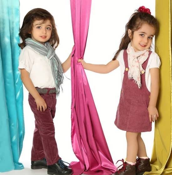 ژست عکاسی بچه گانه؛ ژست عکس کودک دختر و پسر