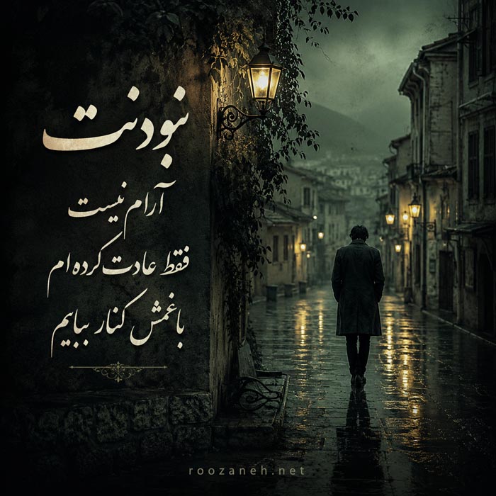 شعر دلتنگی عاشقانه یار + مجموعه اشعار غمگین، کوتاه و بلند دلتنگ شدن عشق 1 شعر دلتنگی عاشقانه و احساسی شماره 1