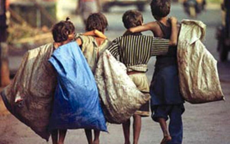 متن در مورد کودک کار