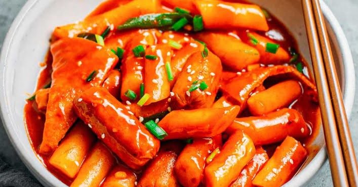 طرز تهیه دوکبوکی (کیک برنج کره ای تند)