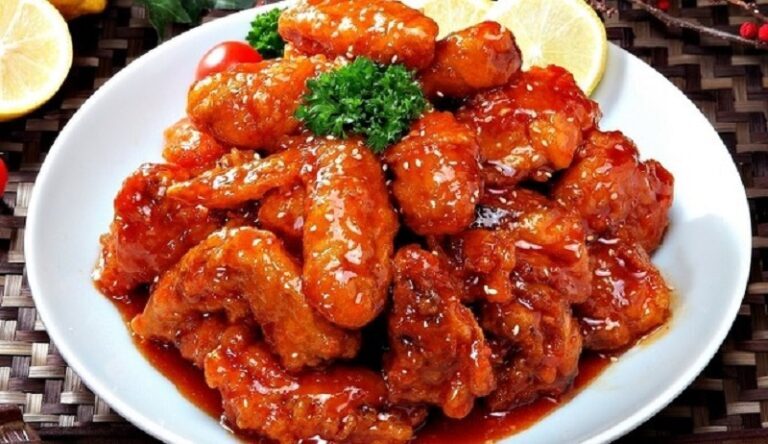 طرز تهیه مرغ سوخاری کره ای (داکگنجئونگ)