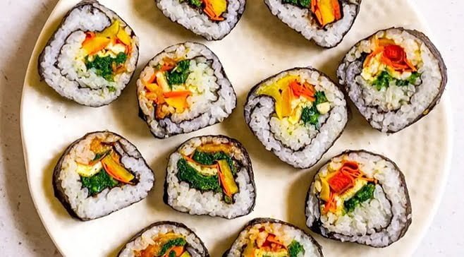 طرز تهیه کیمباپ (سوشی کره ای)