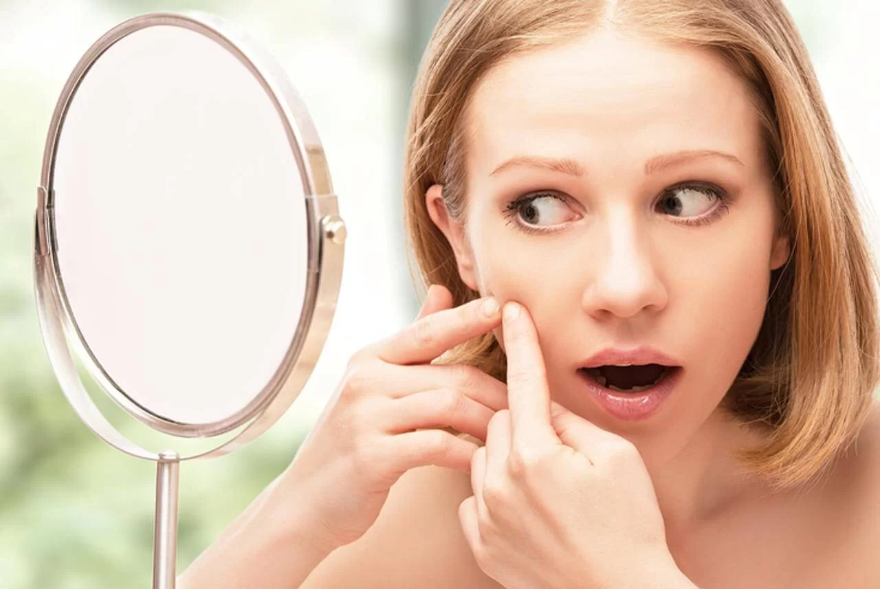 cleaning oily skin