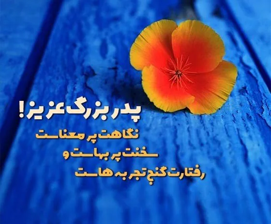 جملات زیبا درباره پدربزرگ؛ متن زیبا در وصف بابا بزرگ عزیز 5 متنهای قشنگ درباره پدربزرگ