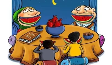 متن شب یلدا برای مدرسه؛ جملات و اشعار کودکانه تبریک متن شب یلدا برای مدرسه