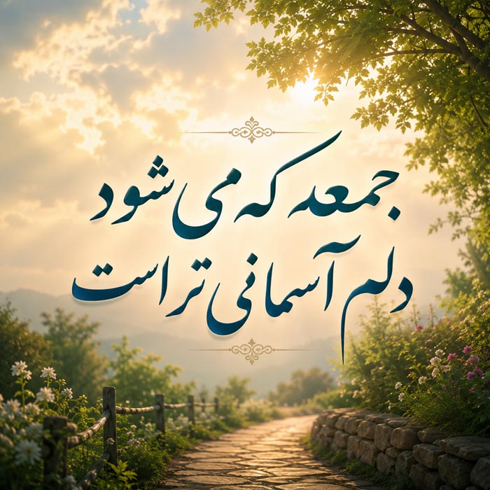 عکس پروفایل جمعه + نوشته های زیبای دلتنگی و غمگین روز جمعه 3 متن ظهر و عصر جمعه