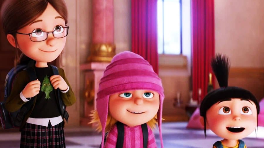 متن و جملات زیبای احساسی برای خواهر؛ عکس نوشته خواهر برای پروفایل despicable me movie three sisters lluyv795sz0823po