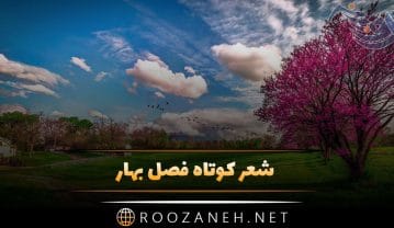 شعر کوتاه فصل بهار + اشعار نو و سنتی زیبا و عاشقانه در مورد فصل زیبای بهار شعر کوتاه فصل بهار