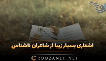 اشعاری از شاعران ناشناس
