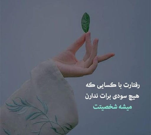 متن و شعر درباره شخصیت و شعور