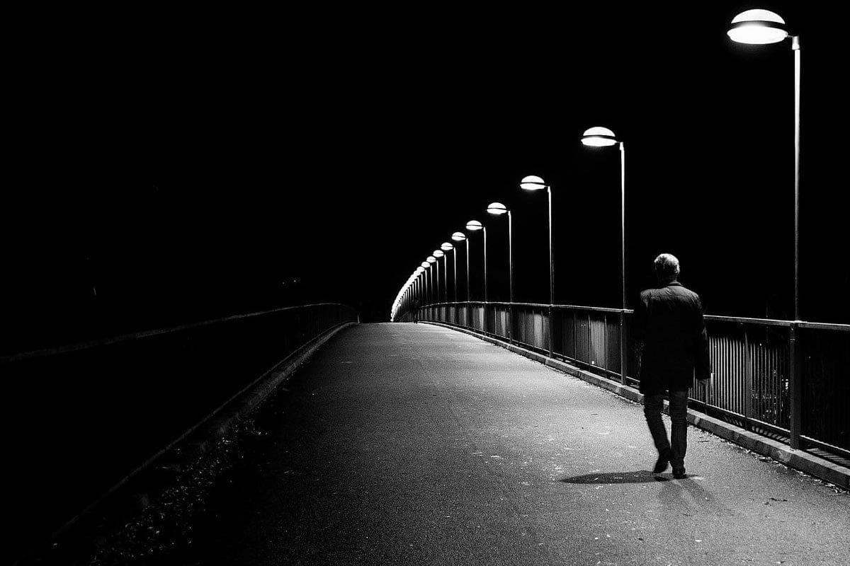 walking alone
