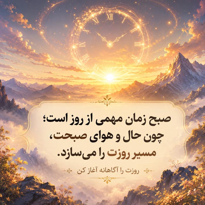 جملات انگیزشی صبحگاهی زیبا با متن های خاص صبح بخیر با انرژی و شاد 7 متن مثبت صبحگاهی برای دوستان