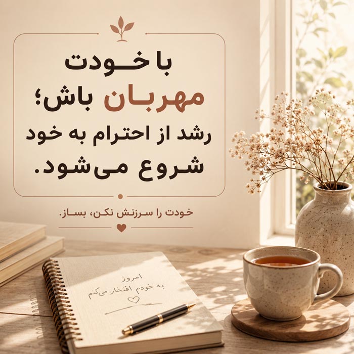 متن انگیزشی و تاکیدی برای بالا بردن عزت نفس و اعتماد به نفس 7 جملات تاکیدی کوتاه برای موفقیت
