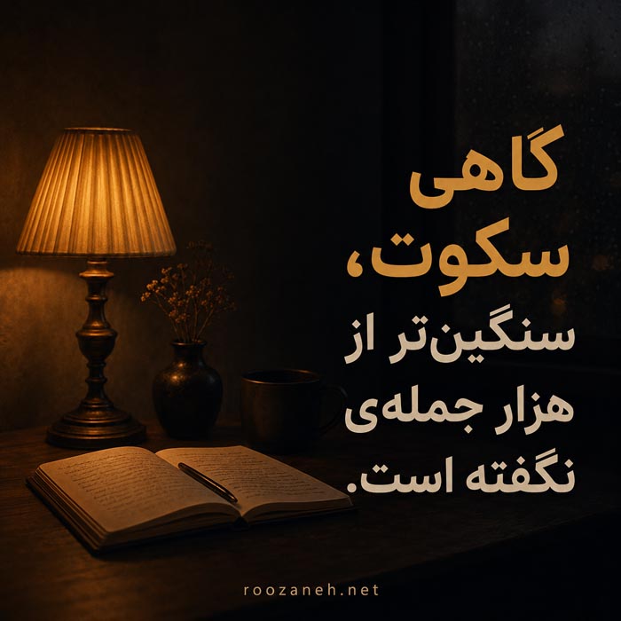 دلنوشته بلند فاز سنگین و پرمعنا