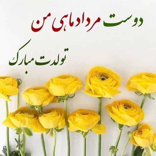 متن پیام تبریک تولد رفیق مردادماهی