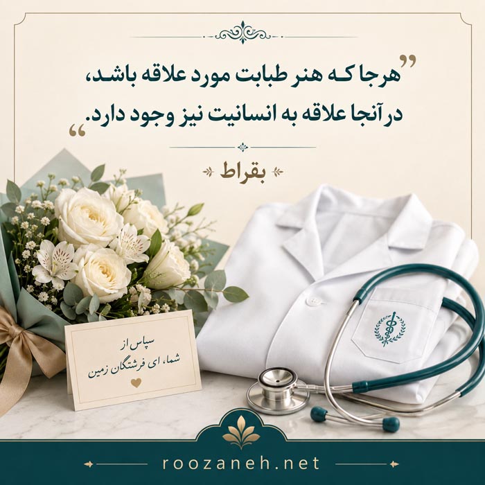 متن در مورد پزشک + جملات تشکر از دکتر به همراه عکس نوشته 8 جملات سنگین درباره پزشک