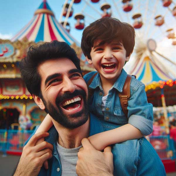 هدیه دادن تجربه نوع جدیدی از هدیه 4 شهربازی بردن کودک یک هدیه عالی