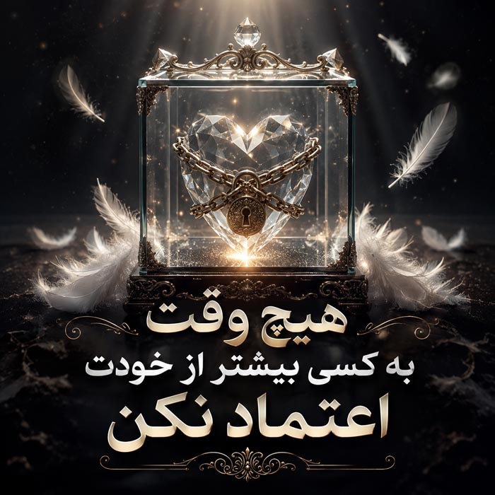 بیو فارسی با کاراکتر و فونت خاص
