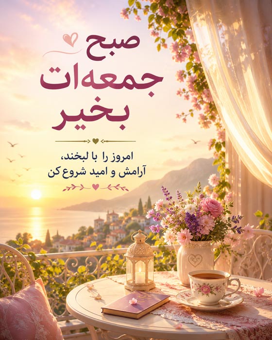 متن صبح جمعه بخیر؛ 30 جمله صبحت بخیر خاص با انرژی آدینه 11 پیام صبح بخیر جمعه برای همسر