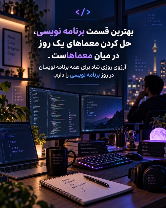 متن رسمی روز برنامه نویس