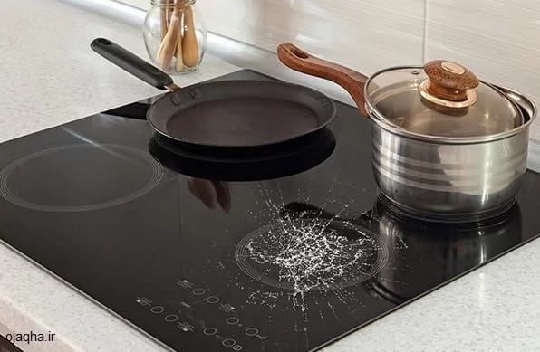 دلایل شکستن اجاق گاز شیشه ای + روش های جلوگیری و روش تعویض