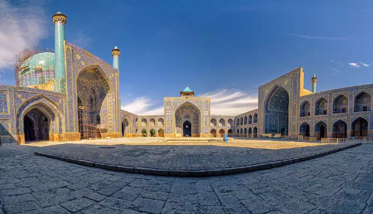 مسجد شاه در اصفهان شاهکار معماری اسلامی؛ تصاویر و اطلاعات درباره آن