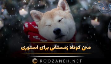 متن کوتاه زمستانی برای استوری؛ جملات برفی قشنگ درباره طبیعت زمستان متن کوتاه زمستانی برای استوری