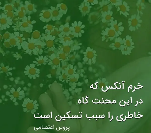 قالب شعر قطعات چیست؟ تاریخچه، شاعران این سبک و نمونه اشعار 4 نمونه قطعات پروین اعتصامی
