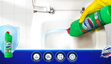 مزایای استفاده از سفیدکننده غلیظ دامستوس برای توالت و سرویسهای بهداشتی مزایای استفاده از سفیدکننده غلیظ دامستوس برای توالت و سرویسهای بهداشتی