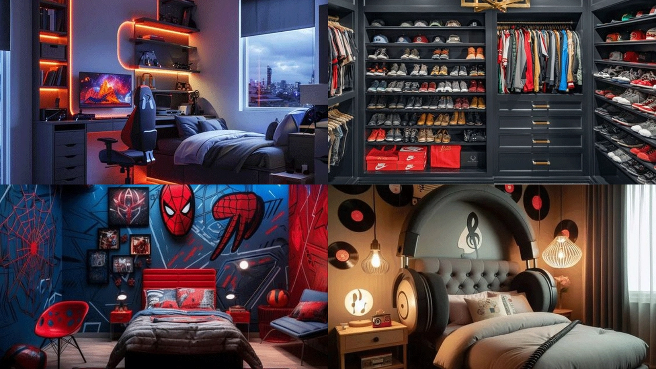 دکوراسیون اتاق خواب پسرانه / نکات خاص و حرفه ای دکوراسیون شیک 4 luxury boys bedroom cover