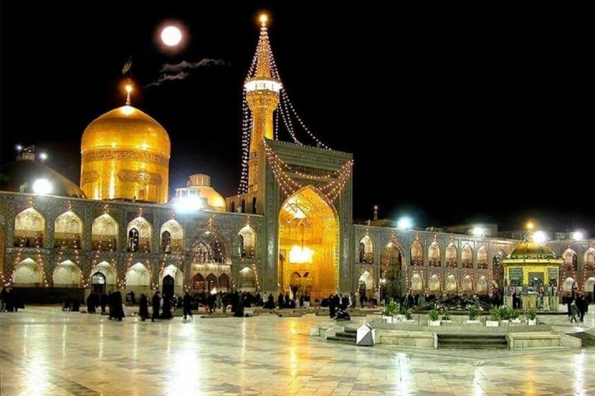 بهترین مکان های ایران برای ماه عسل (مقاصد رویایی دو نفره سفر رمانتیک) 1 مشهد سفر معنوی و عاشقانه