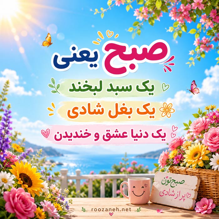 جملات سلام صبح بخیر تابستانی + متن های کوتاه و گرم صبح بخیر رسمی و صمیمانه 5 متن و جملات صبح بخیر تابستانی شماره 5