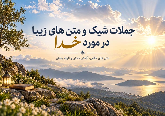 متن در مورد خدا / جملات سنگین در مورد پروردگار / متن های خاص سپاس و سخن بزرگان 1 متن در مورد خدا / جملات سنگین در مورد پروردگار / متن های خاص سپاس و سخن بزرگان