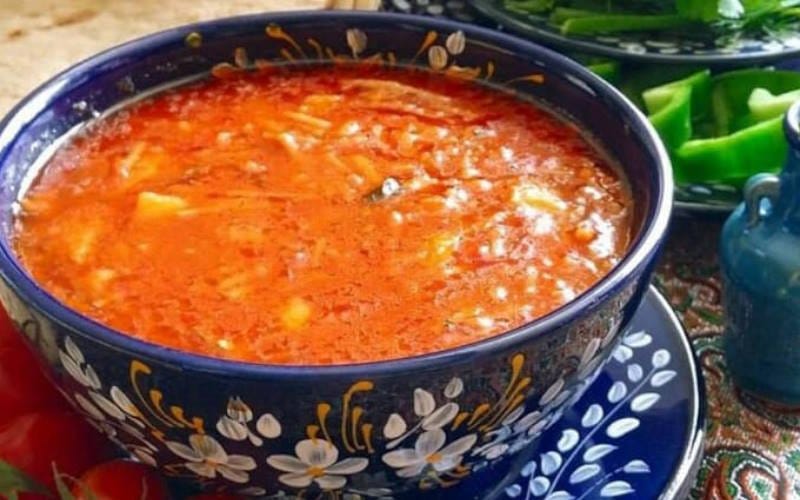 اشکنه پیاز داغ