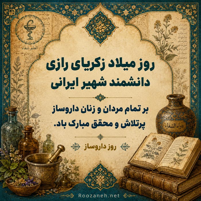 تبریک روز داروساز با جملات رسمی و اشعار با عکس نوشته 6 نقش داروساز در سلامت و ایمنی دارویی