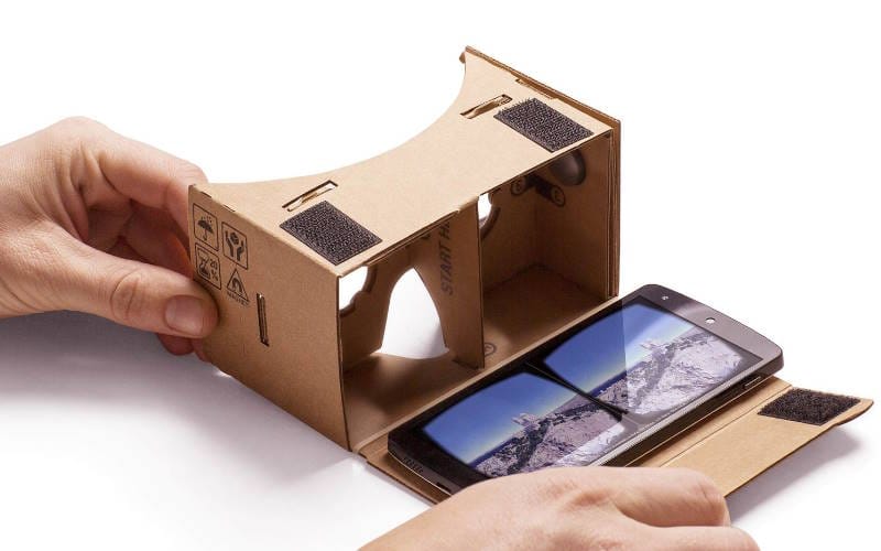 واقعیت مجازی و کاربردهای آن در آموزش؛ نحوه استفاده و بهترین ابزارهای آموزشی 4 Google Cardboard