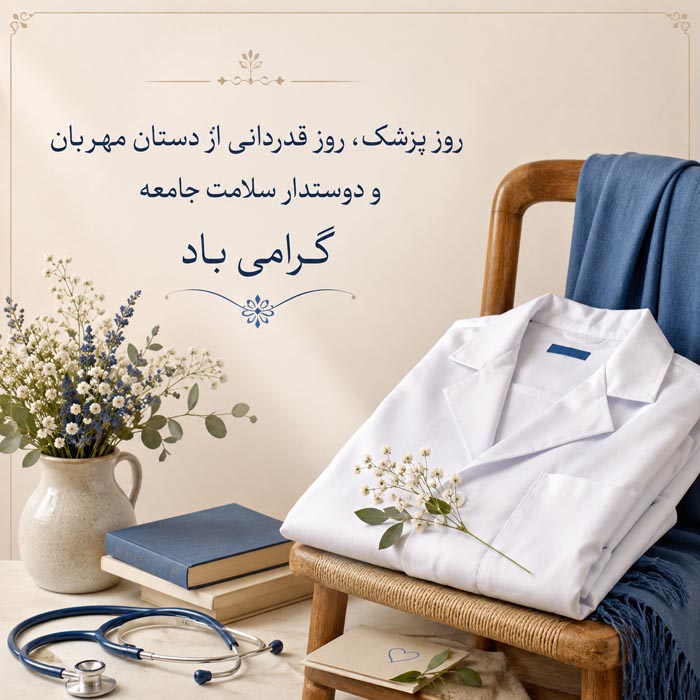 عکس پروفایل روز پزشک؛ عکس نوشته تبریک روز پزشک، جملات تبریک به پزشک 6 عکس پروفایل روز پزشک؛ عکس نوشته تبریک روز پزشک، جملات تبریک به پزشک