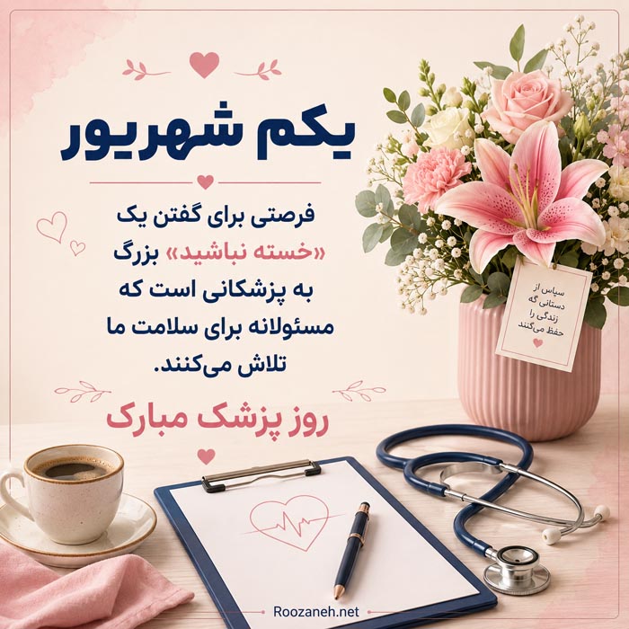 جملات تبریک روز پزشک ۱۴۰۵ با متن رسمی و ادبی زیبا با عکس نوشته 17 سخن بزرگان و جملات ماندگار درباره پزشکی