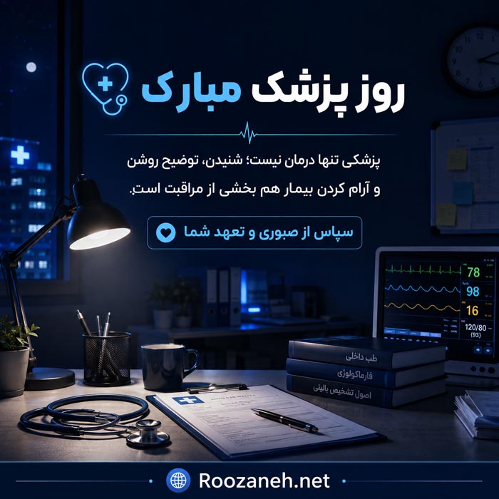 متن رسمی و زیبا برای تبریک روز پزشک