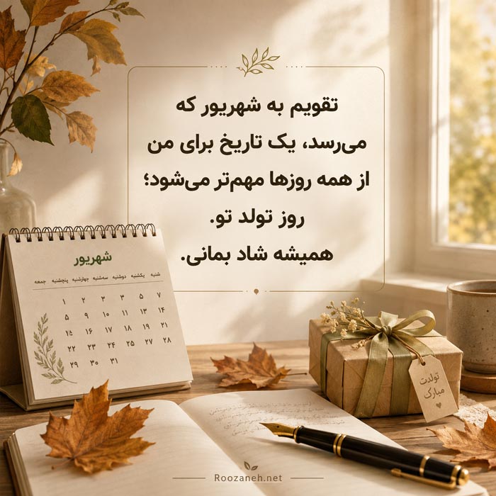 متن ادبی و احساسی برای تولد شهریور ماهی
