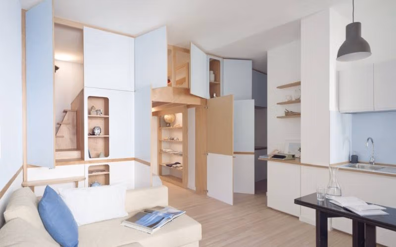 راهکارهای بهینه سازی فضای داخلی در خانه های 50 متری