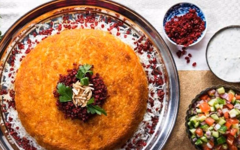 نکات مهم برای طبخ بهتر ته چین مرغ اصیل