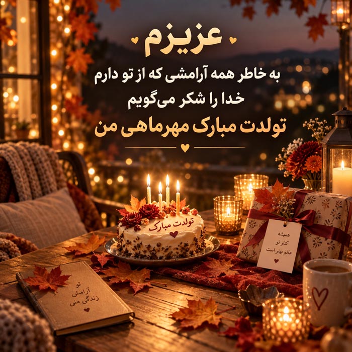 تبریک تولد عاشقانه مهر ماهی (30 جمله رمانتیک احساسی همسر متولد مهر) 4 متن احساسی برای متولد مهر