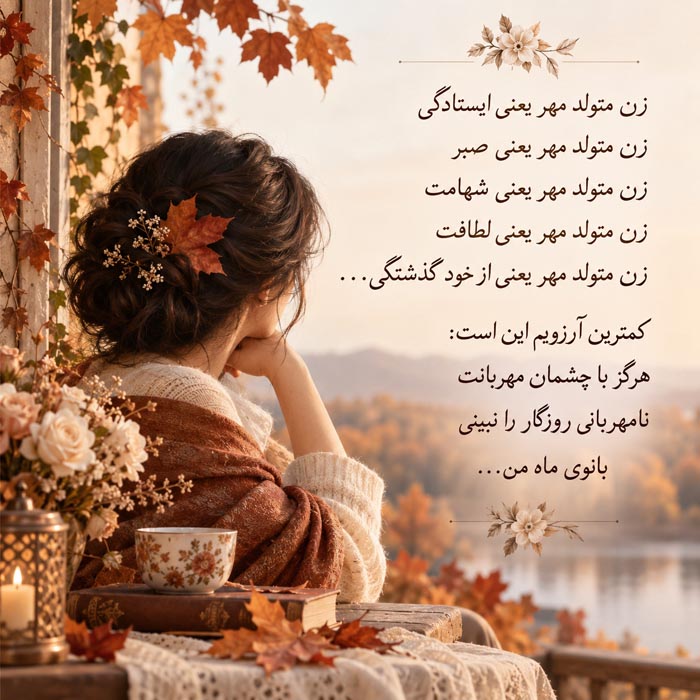 عکس نوشته متولدین مهر ماه 6
