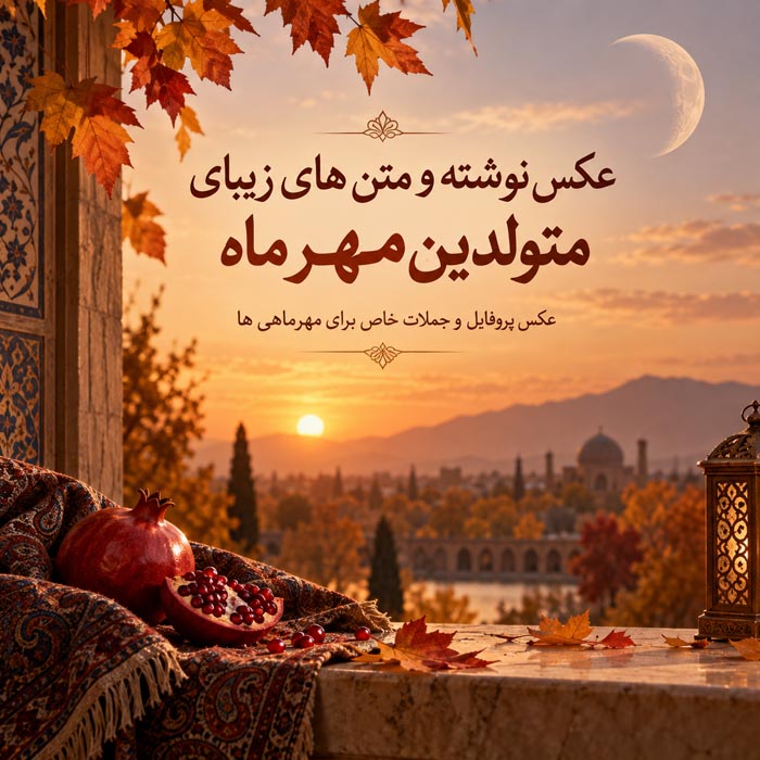 عکس نوشته متولدین مهر ماه 3