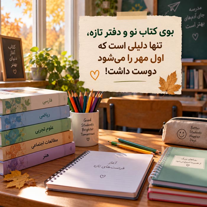 جمله زیبا درباره مدرسه