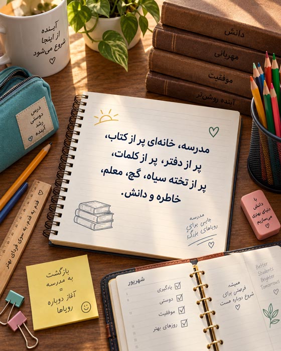 متن بازگشایی مدارس + عکس های باز شدن مدرسه در اول ماه مهر 3 متن بازگشایی مدارس + عکس های باز شدن مدرسه در اول ماه مهر