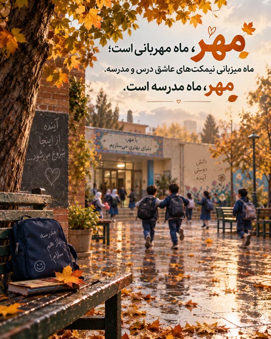 متن بازگشایی مدارس + عکس های باز شدن مدرسه در اول ماه مهر 2 ماه مهر