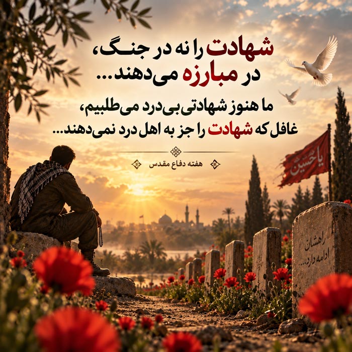 متن هفته دفاع مقدس ۱۴۰۵؛ جملات رسمی و ادبی زیبا 5 متن کوتاه و عکس هفته دفاع مقدس