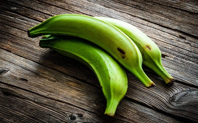 تفاوت انواع موز در بازار ایران؛ انواع موز و نحوه انتخاب بهترین میوه در بازار 3 موز پختنی یا پلانتین (Plantain)